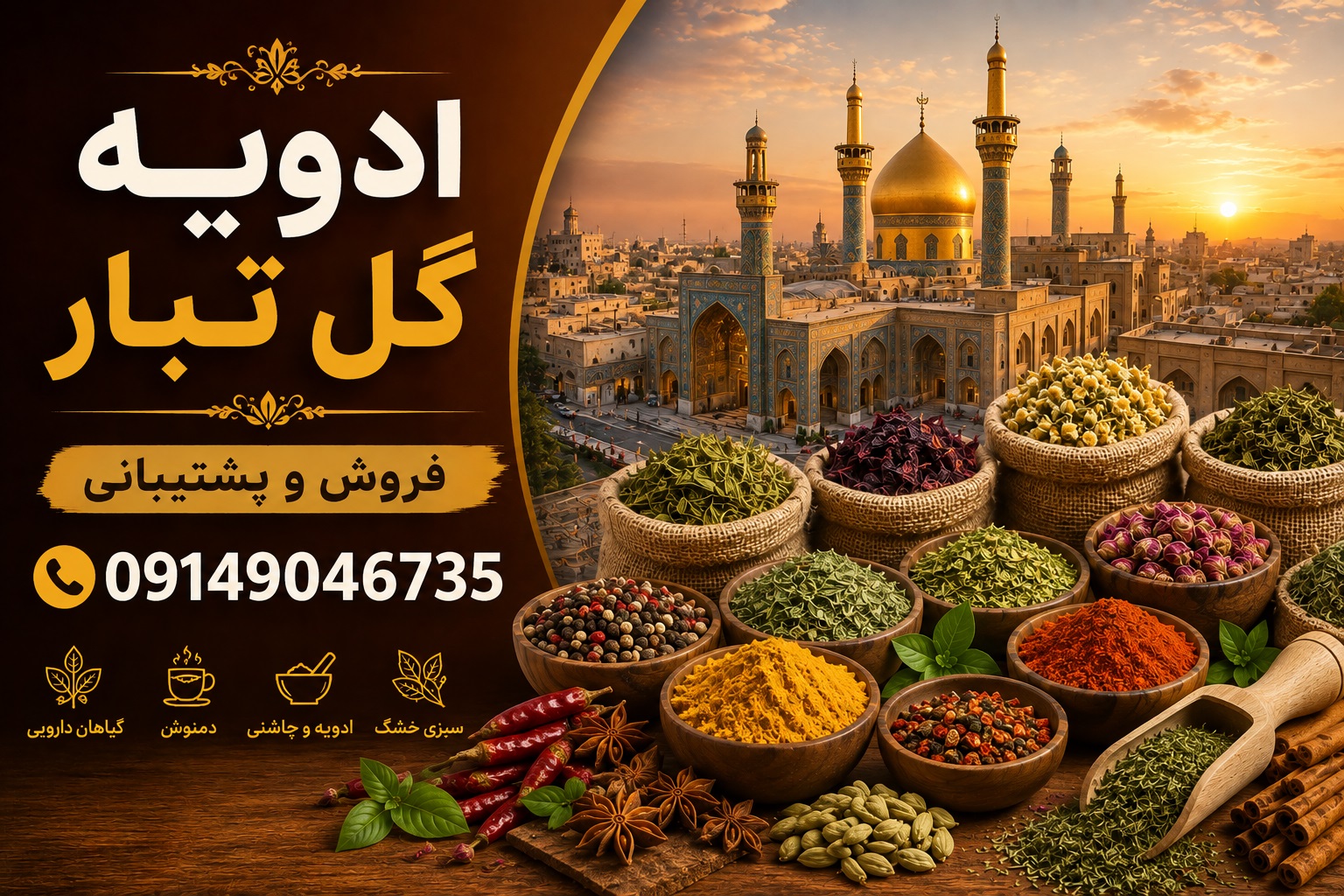 فروش و پخش عمده ادویه قم
